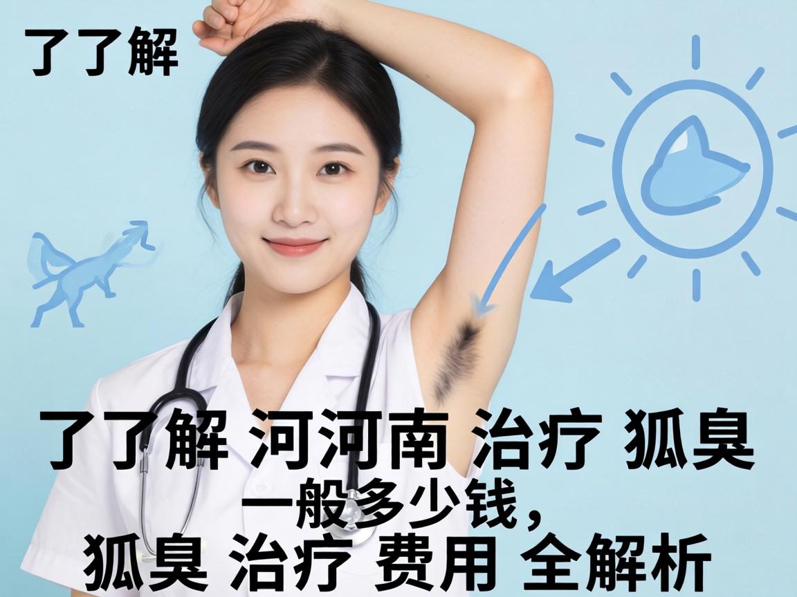 了解河南治疗狐臭一般多少钱，狐臭治疗费用全解析