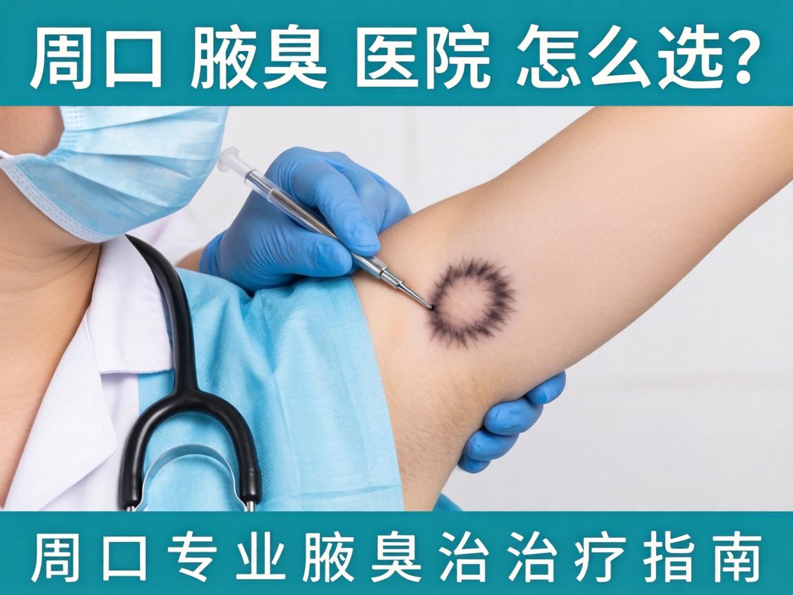 周口腋臭医院怎么选？周口专业腋臭治疗指南