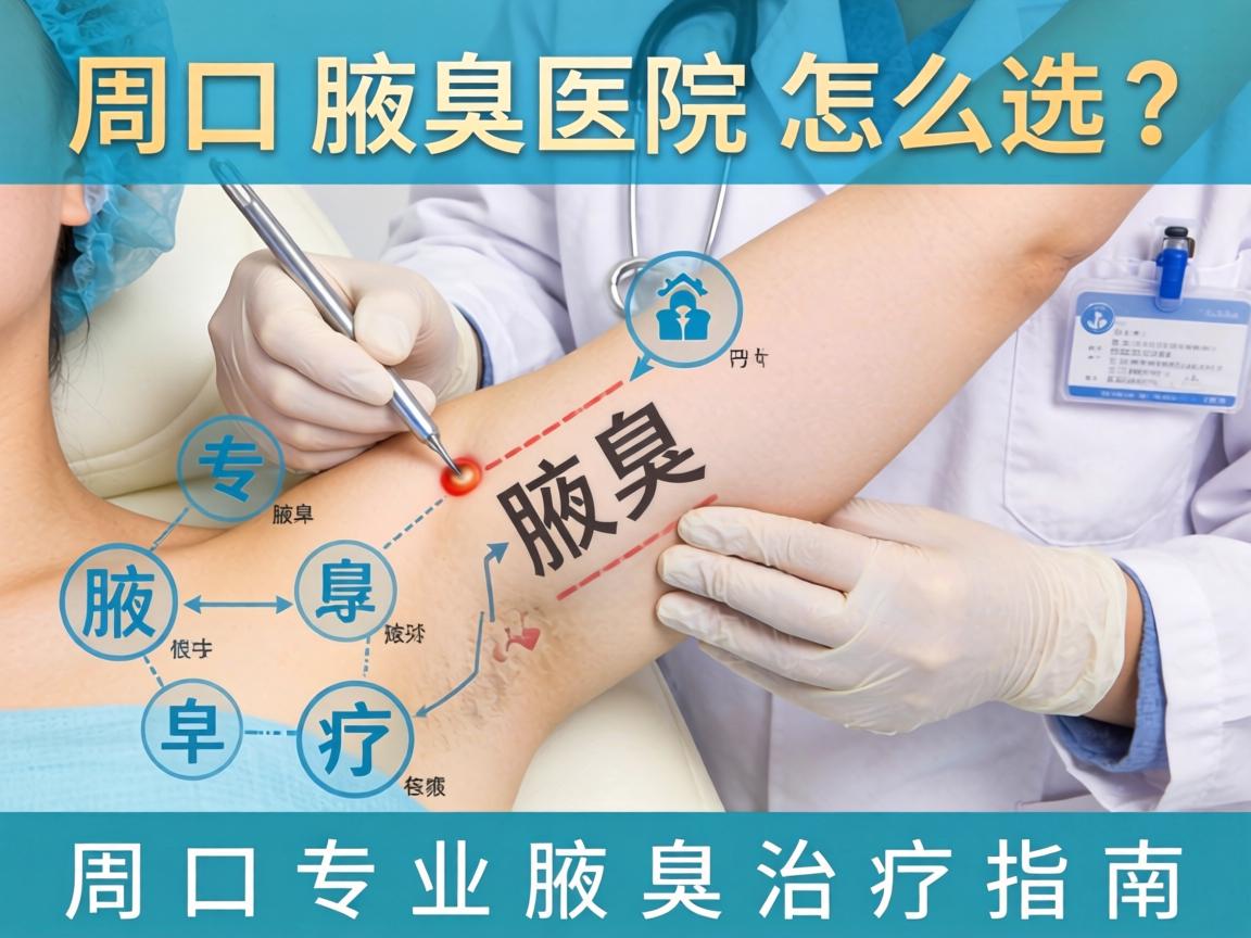 周口腋臭医院怎么选？周口专业腋臭治疗指南