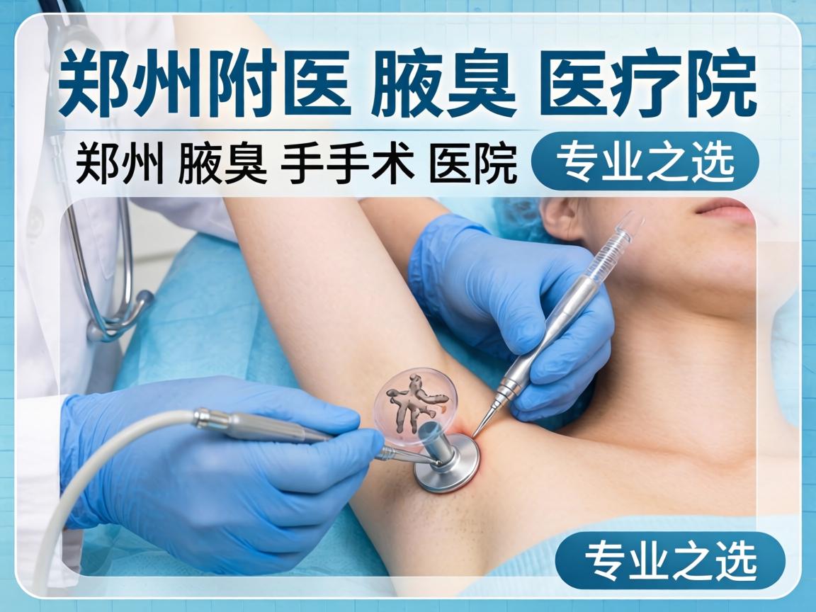 郑州附医腋臭医院解析，郑州腋臭手术医院的专业之选
