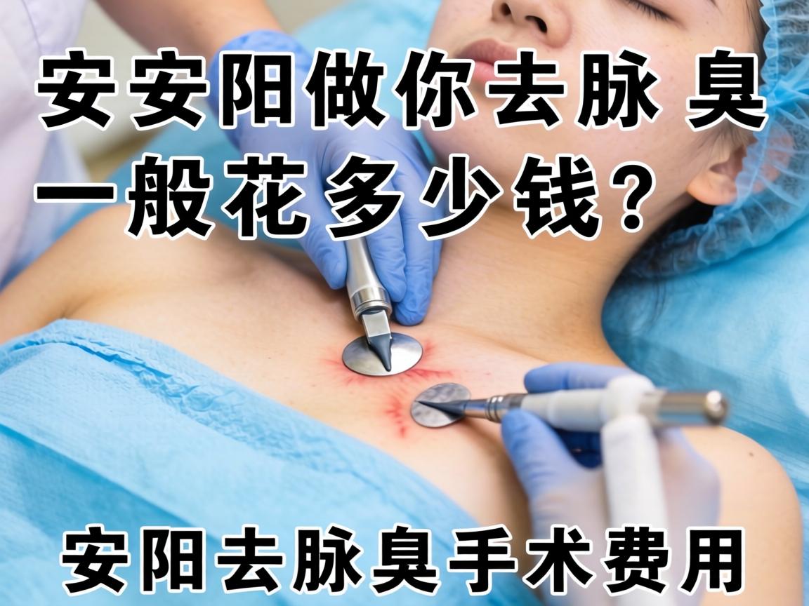 安阳做去腋臭手术一般花多少钱？详解安阳去腋臭手术费用