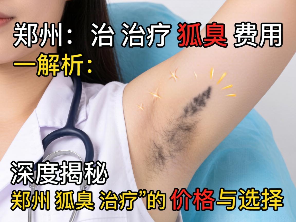 郑州治疗狐臭费用解析，深度揭秘郑州狐臭治疗的价格与选择