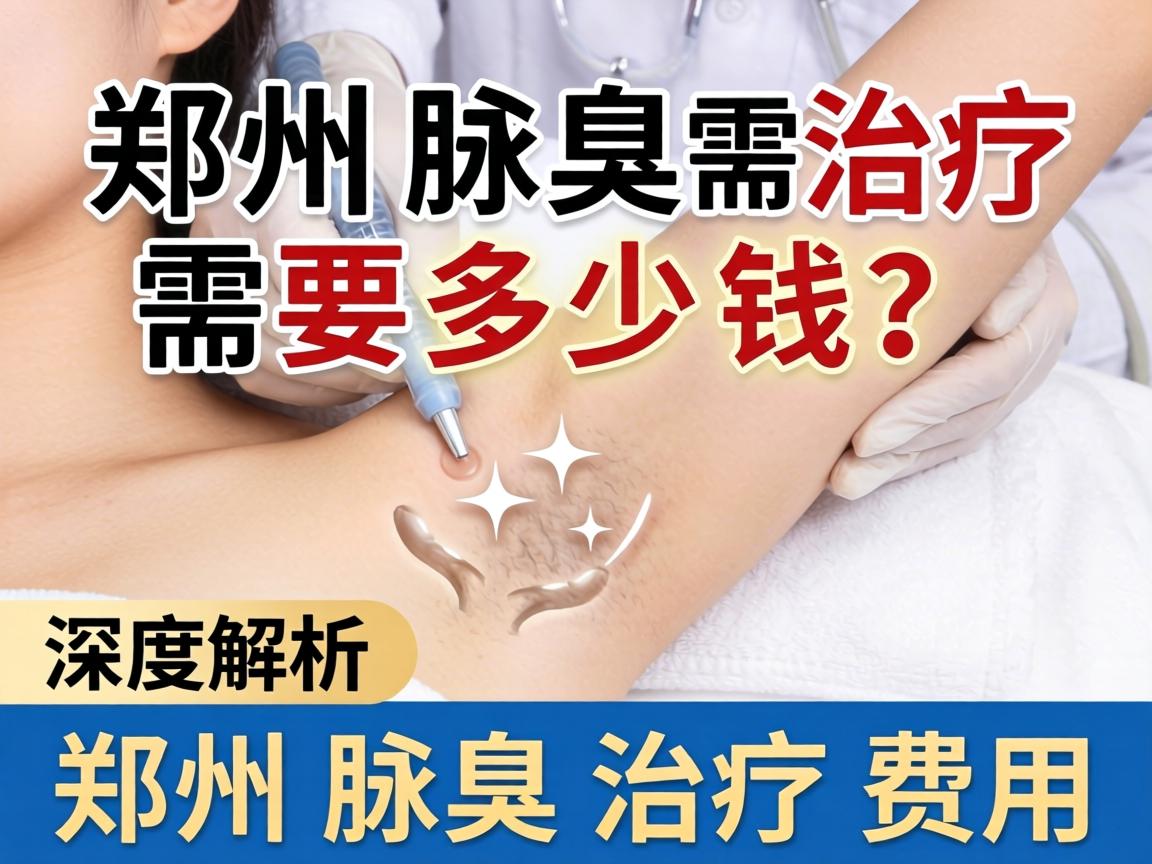 郑州治疗腋臭需要多少钱？深度解析郑州腋臭治疗费用