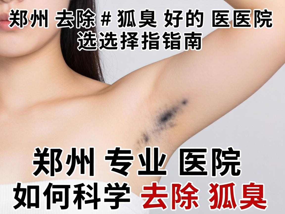 郑州去除狐臭好的医院选择指南，郑州专业医院如何科学去除狐臭