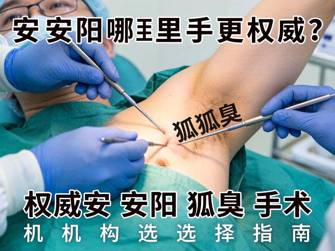 安阳狐臭手术哪里更权威？权威安阳狐臭手术机构选择指南