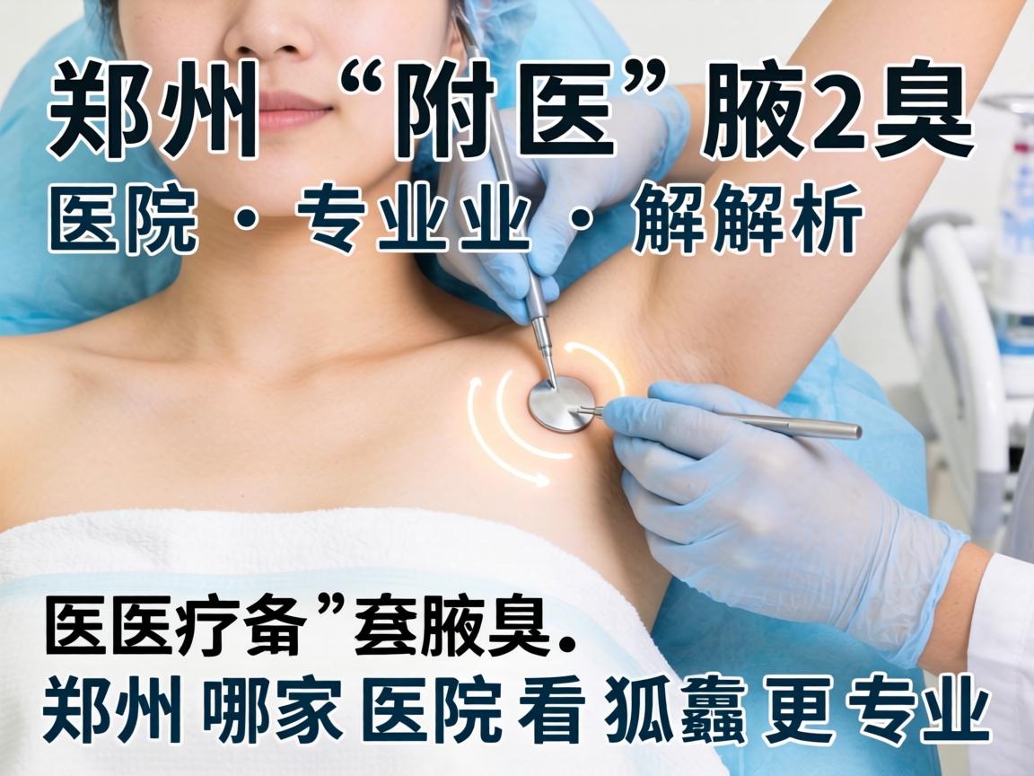 郑州附医腋臭医院专业解析，郑州哪家医院看狐臭更专业
