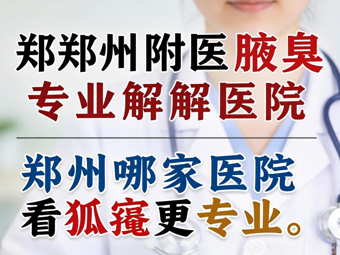 郑州附医腋臭医院专业解析，郑州哪家医院看狐臭更专业