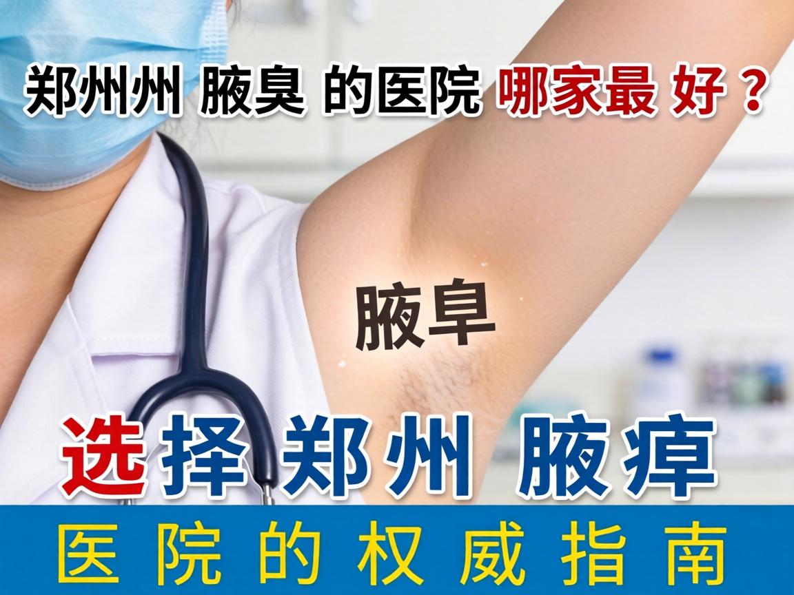 郑州腋臭医院哪家最好?选择郑州腋臭医院的权威指南 郑州腋臭医院哪家最好?选择郑州腋臭医院的权威指南