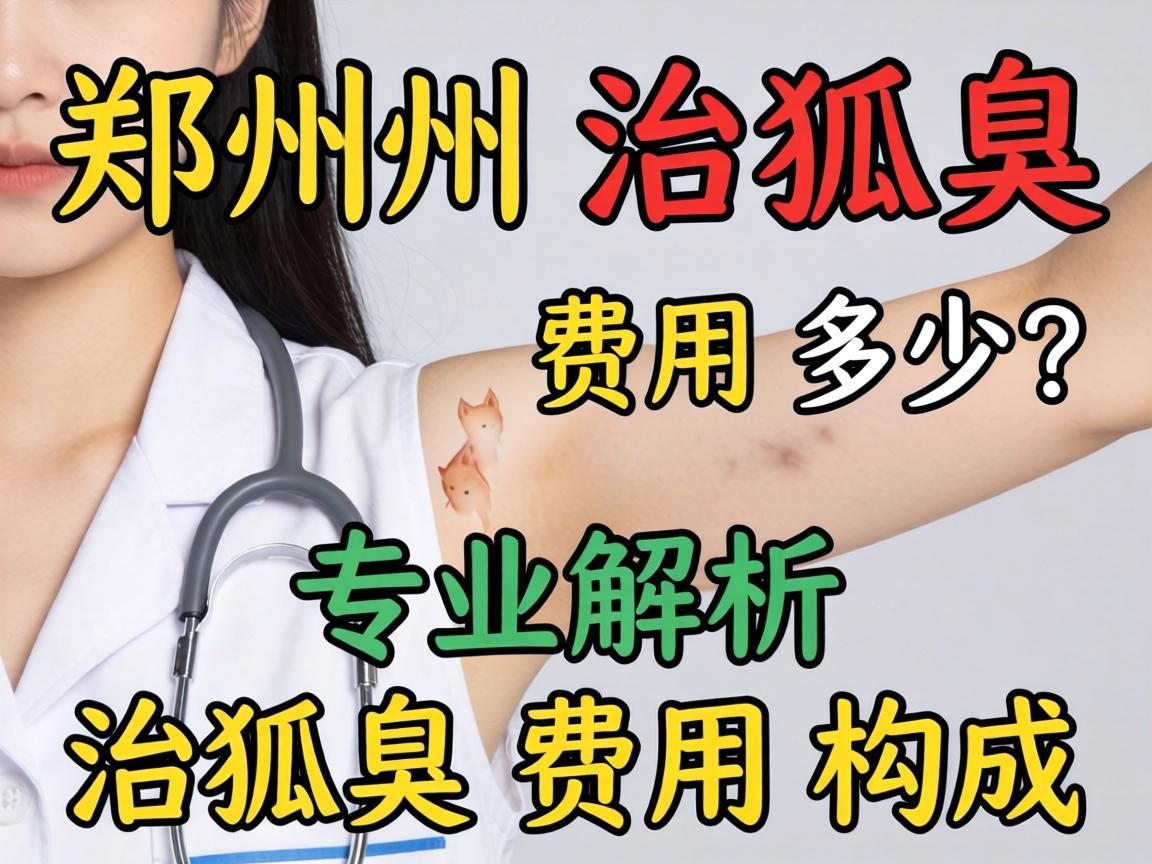 郑州治狐臭费用多少?专业解析治狐臭费用构成 郑州治狐臭费用多少?专业解析治狐臭费用构成