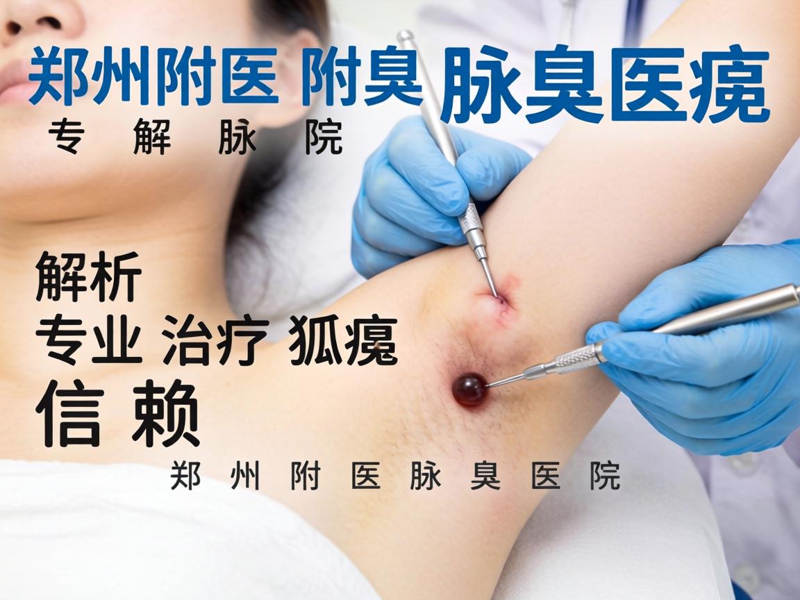 郑州附医腋臭医院解析，专业治疗狐臭，信赖郑州附医腋臭医院