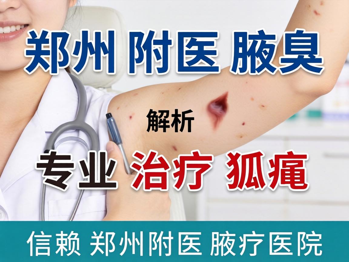 郑州附医腋臭医院解析，专业治疗狐臭，信赖郑州附医腋臭医院