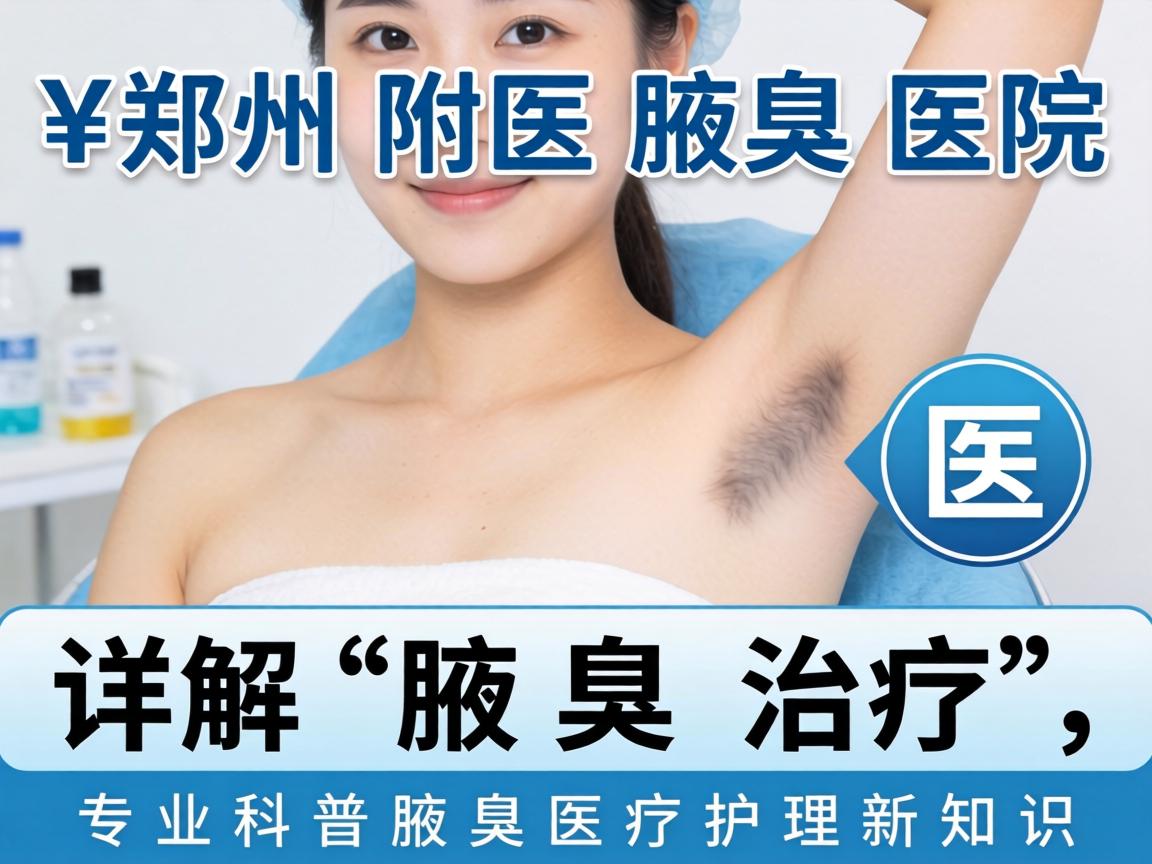 郑州附医腋臭医院详解腋臭治疗,专业科普腋臭医疗护理新知识 郑州附医腋臭医院详解腋臭治疗,专业科普腋臭医疗护理新知识