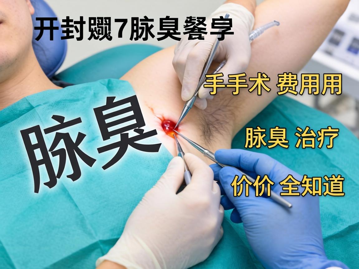 解析开封腋臭手术费用，腋臭治疗价格全知道