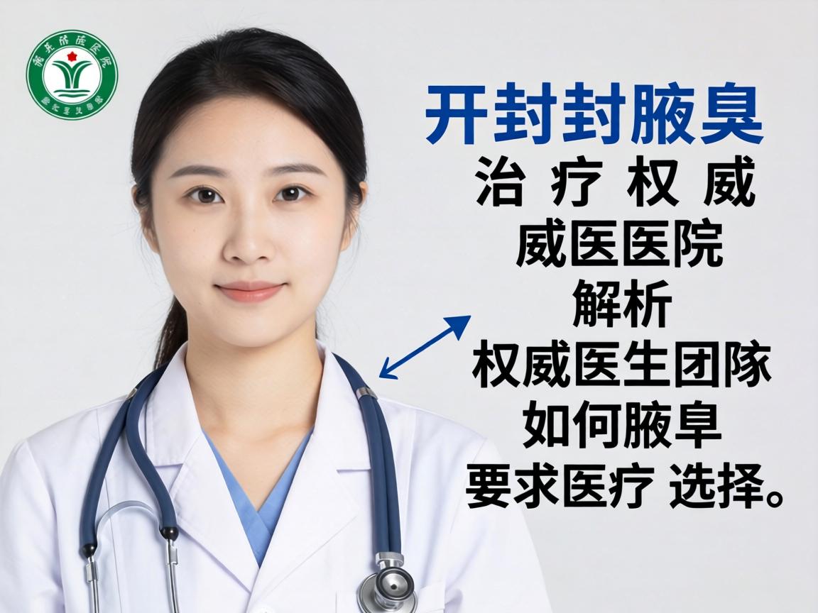 开封腋臭治疗权威医院解析，权威医生团队如何选择