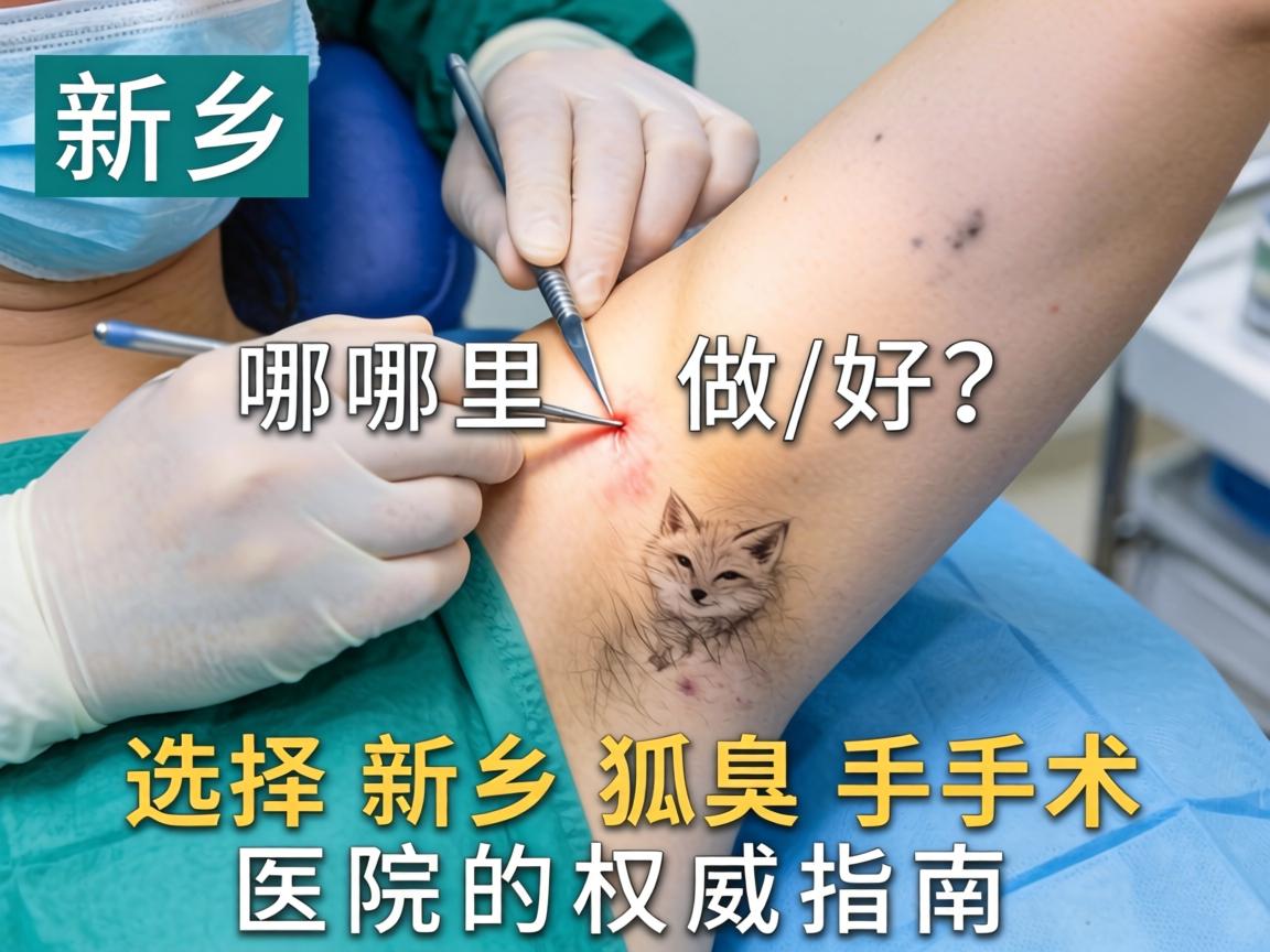 新乡狐臭手术哪里做好？选择新乡狐臭手术医院的权威指南