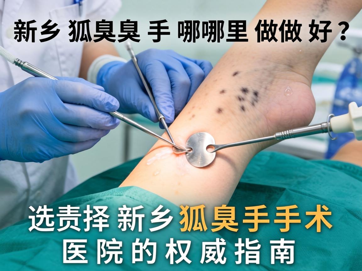 新乡狐臭手术哪里做好？选择新乡狐臭手术医院的权威指南