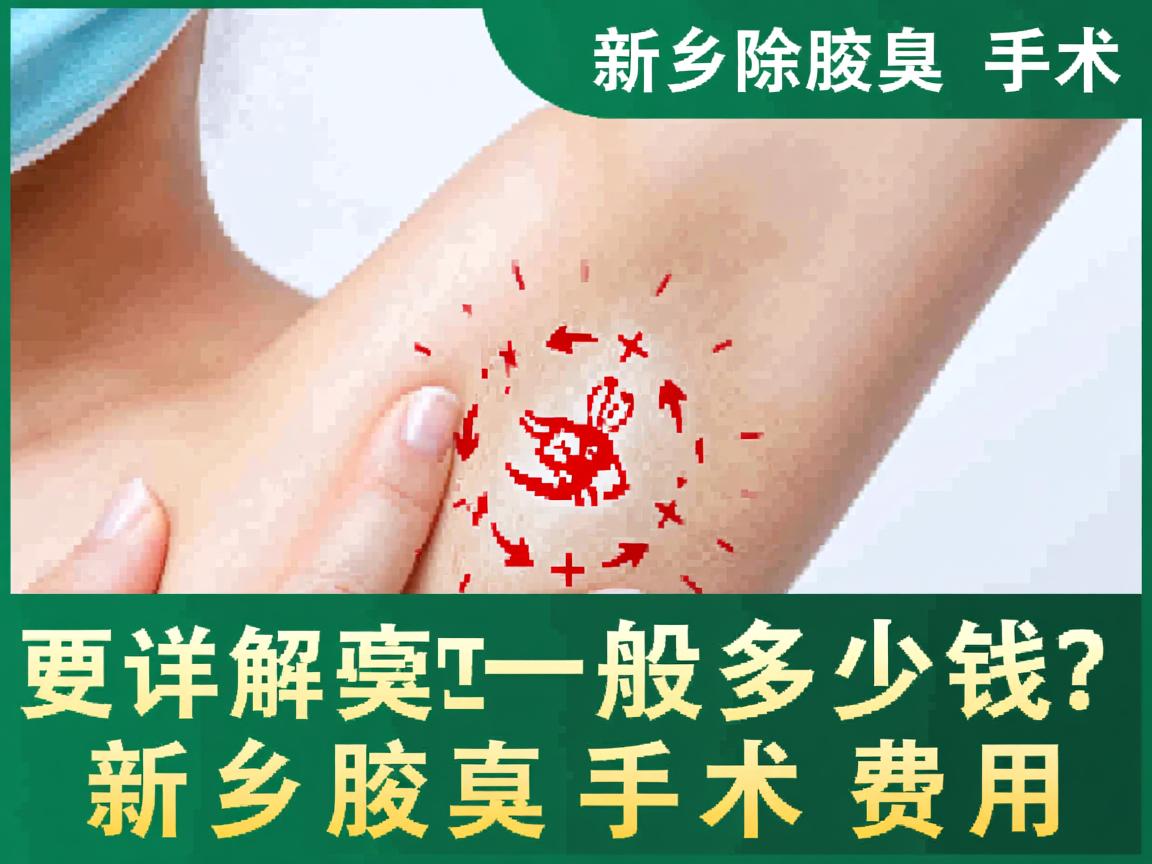 新乡除腋臭手术一般多少钱?详解新乡腋臭手术费用 新乡除腋臭手术一般多少钱?详解新乡腋臭手术费用