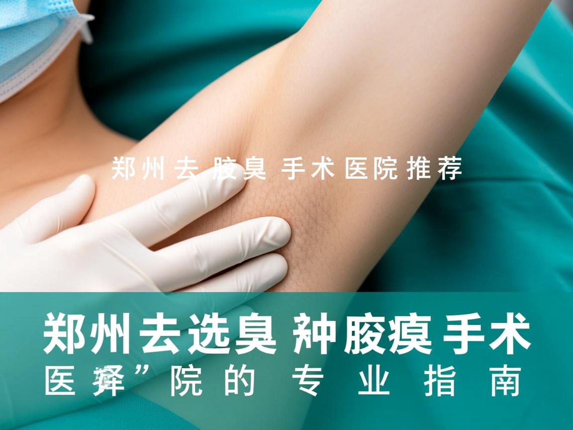 郑州去腋臭手术医院推荐,选择郑州去腋臭手术医院的专业指南 郑州去腋臭手术医院推荐,选择郑州去腋臭手术医院的专业指南