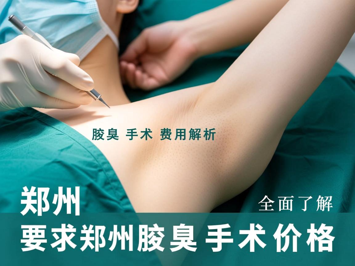 郑州腋臭手术费用解析,全面了解郑州腋臭手术价格 郑州腋臭手术费用解析,全面了解郑州腋臭手术价格