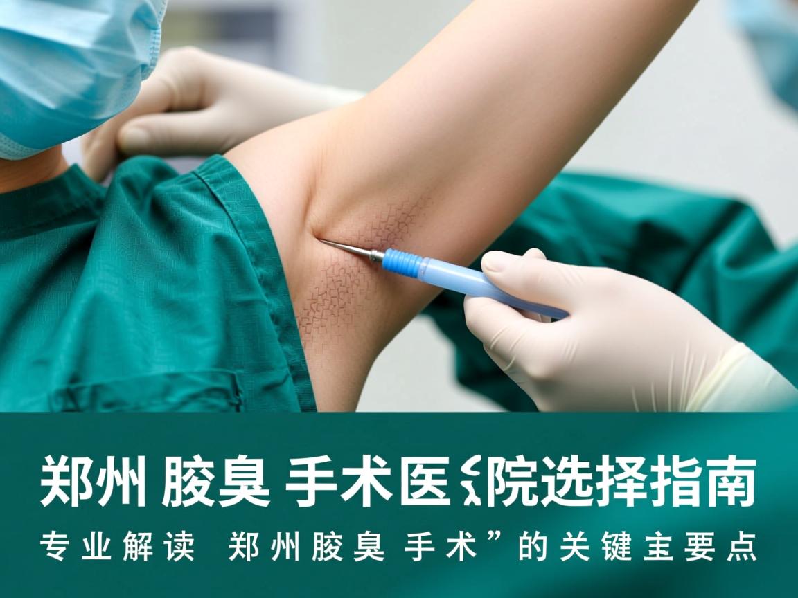 郑州腋臭手术医院选择指南,专业解读郑州腋臭手术的关键要点 郑州腋臭手术医院选择指南,专业解读郑州腋臭手术的关键要点