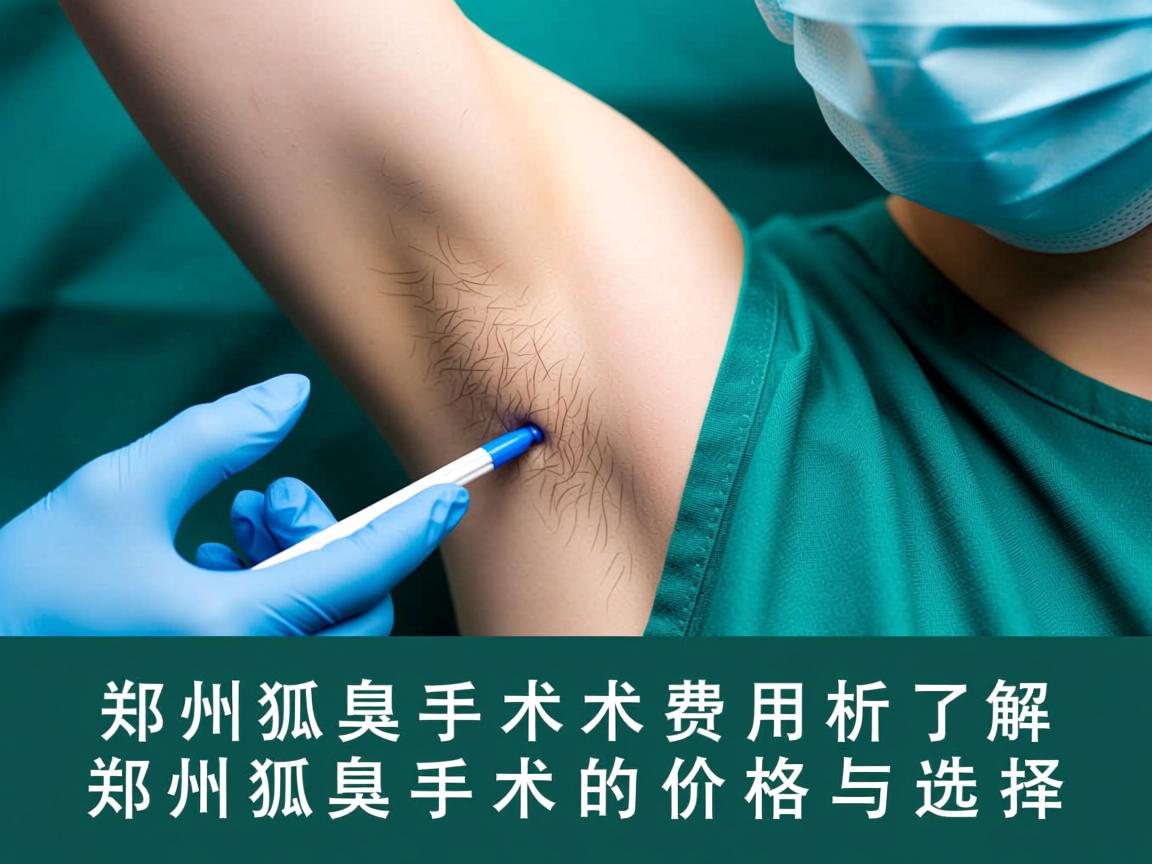 郑州狐臭手术费用解析,了解郑州狐臭手术的价格与选择 郑州狐臭手术费用解析,了解郑州狐臭手术的价格与选择
