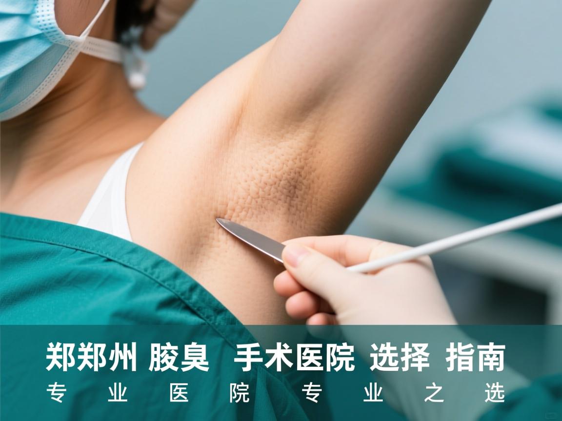 郑州腋臭手术医院选择指南,专业医院的专业之选 郑州腋臭手术医院选择指南,专业医院的专业之选