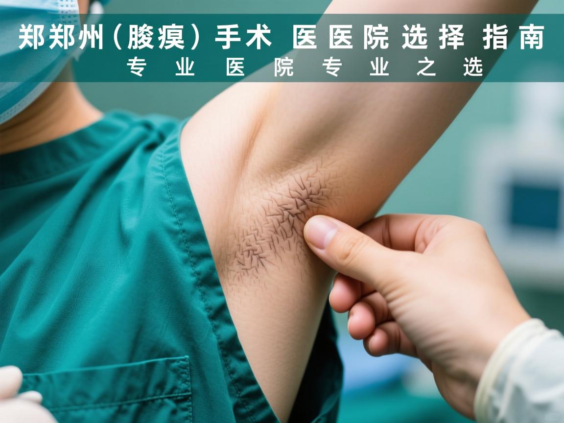 郑州腋臭手术医院选择指南,专业医院的专业之选 郑州腋臭手术医院选择指南,专业医院的专业之选