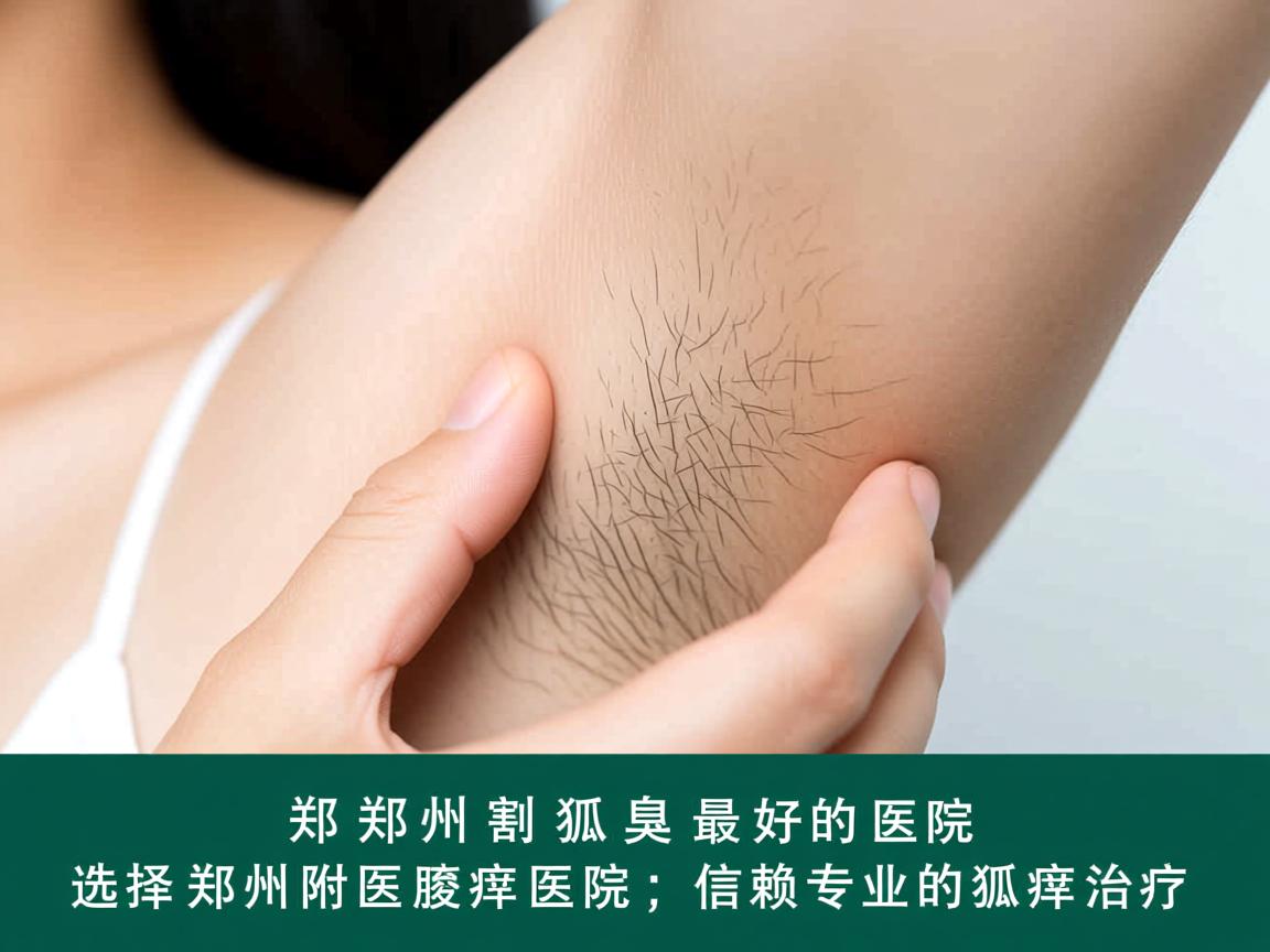 郑州割狐臭最好的医院，选择郑州附医腋臭医院，信赖专业的狐臭治疗