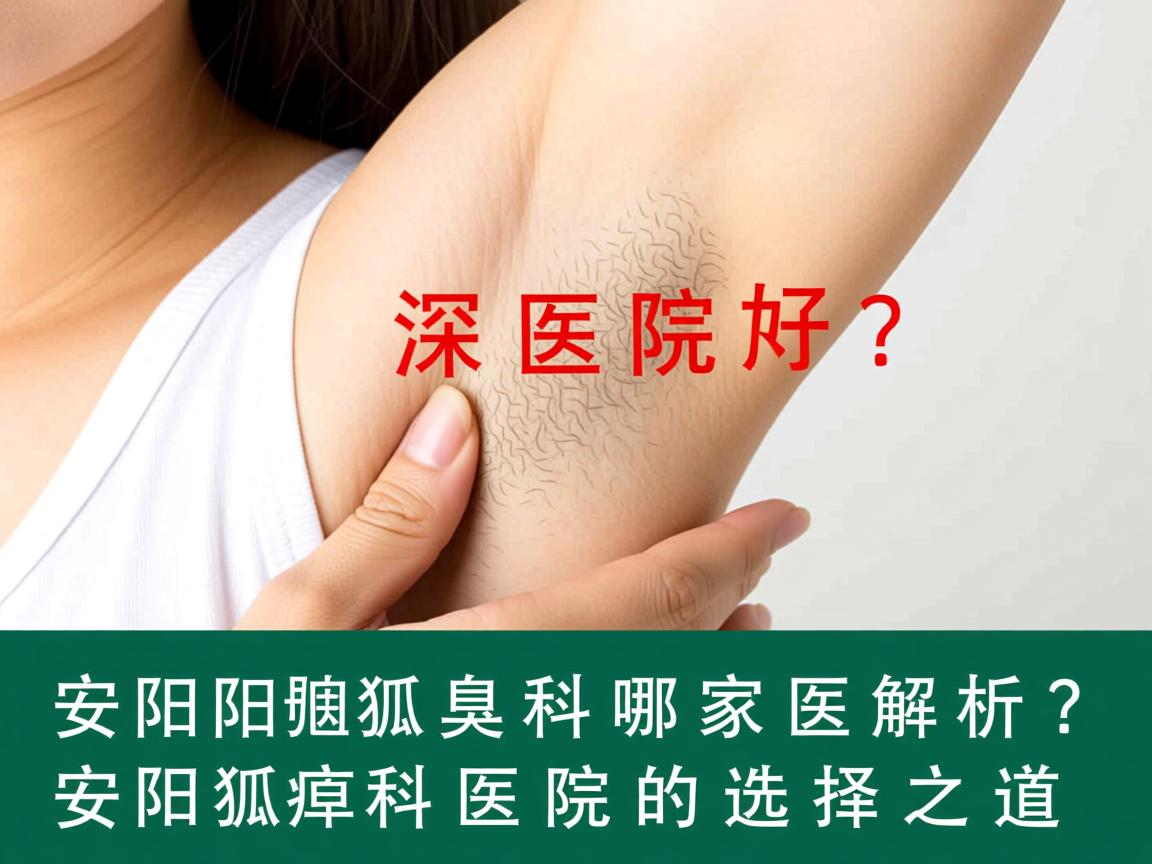 安阳狐臭科哪家医院好？深度解析安阳狐臭科医院的选择之道