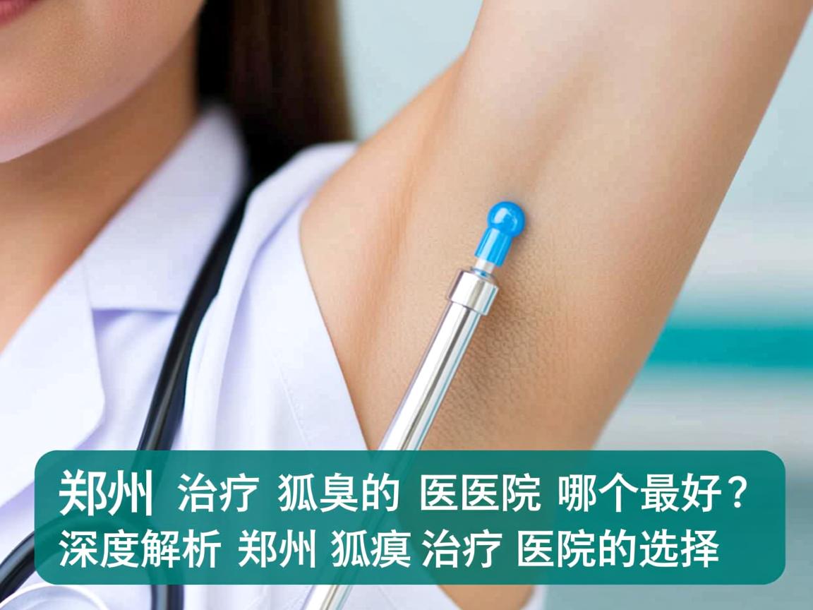 郑州治疗狐臭的医院哪个最好？深度解析郑州狐臭治疗医院的选择