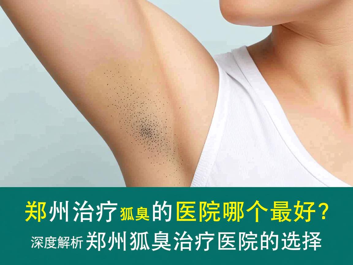 郑州治疗狐臭的医院哪个最好？深度解析郑州狐臭治疗医院的选择