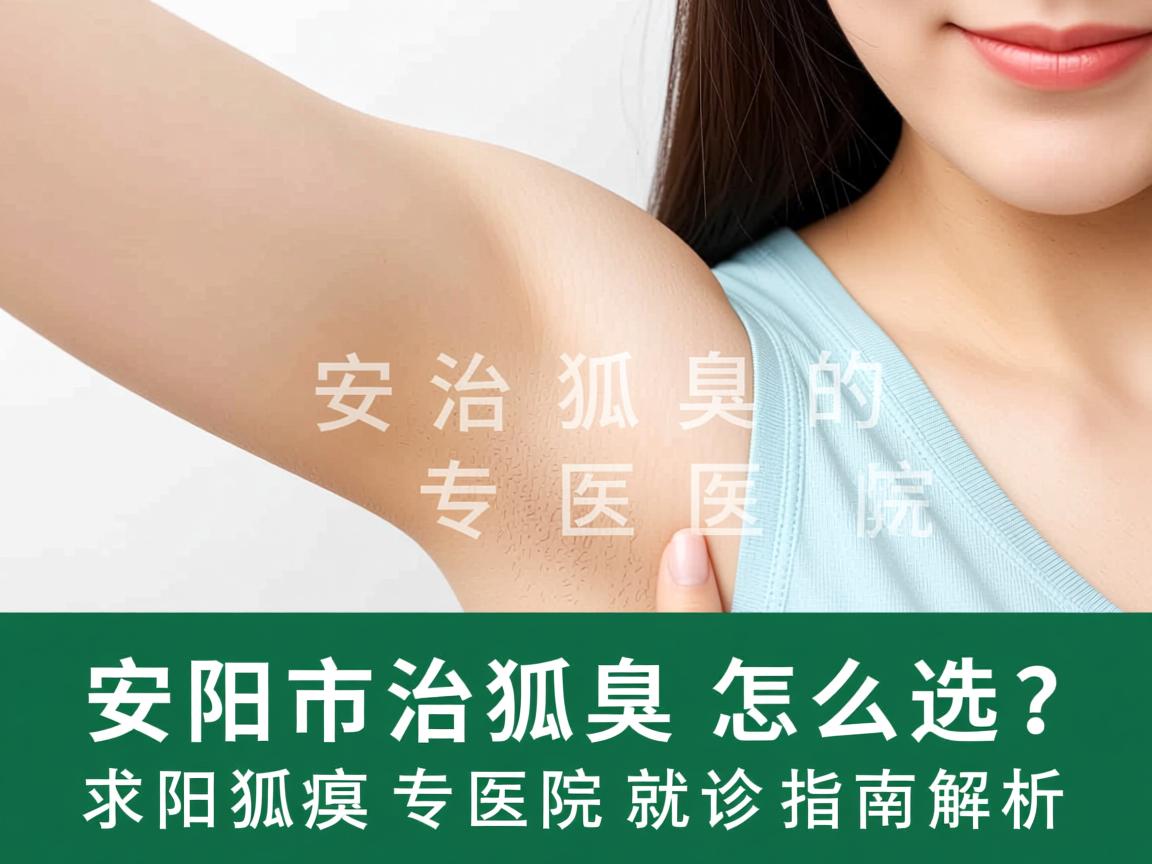 安阳市治狐臭的专医院怎么选？安阳狐臭专医院就诊指南解析