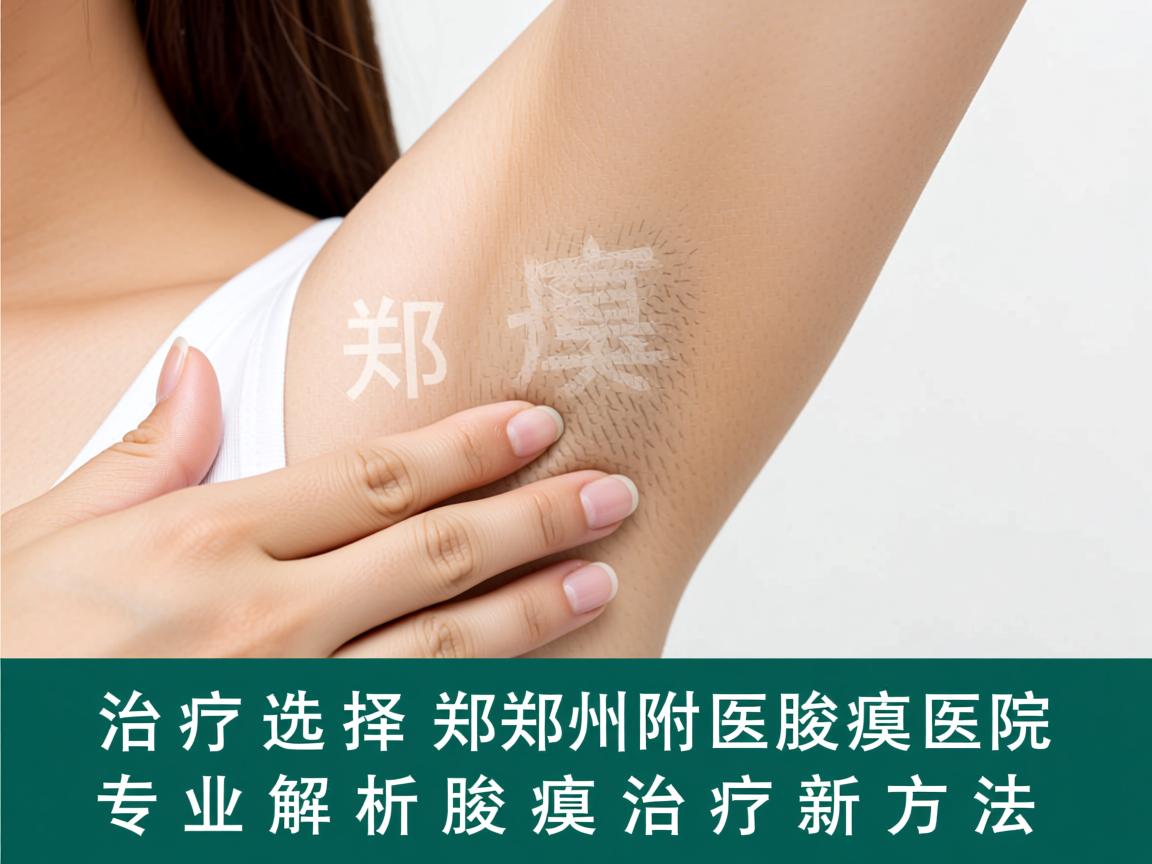 腋臭治疗选择，郑州附医腋臭医院专业解析腋臭治疗新方法