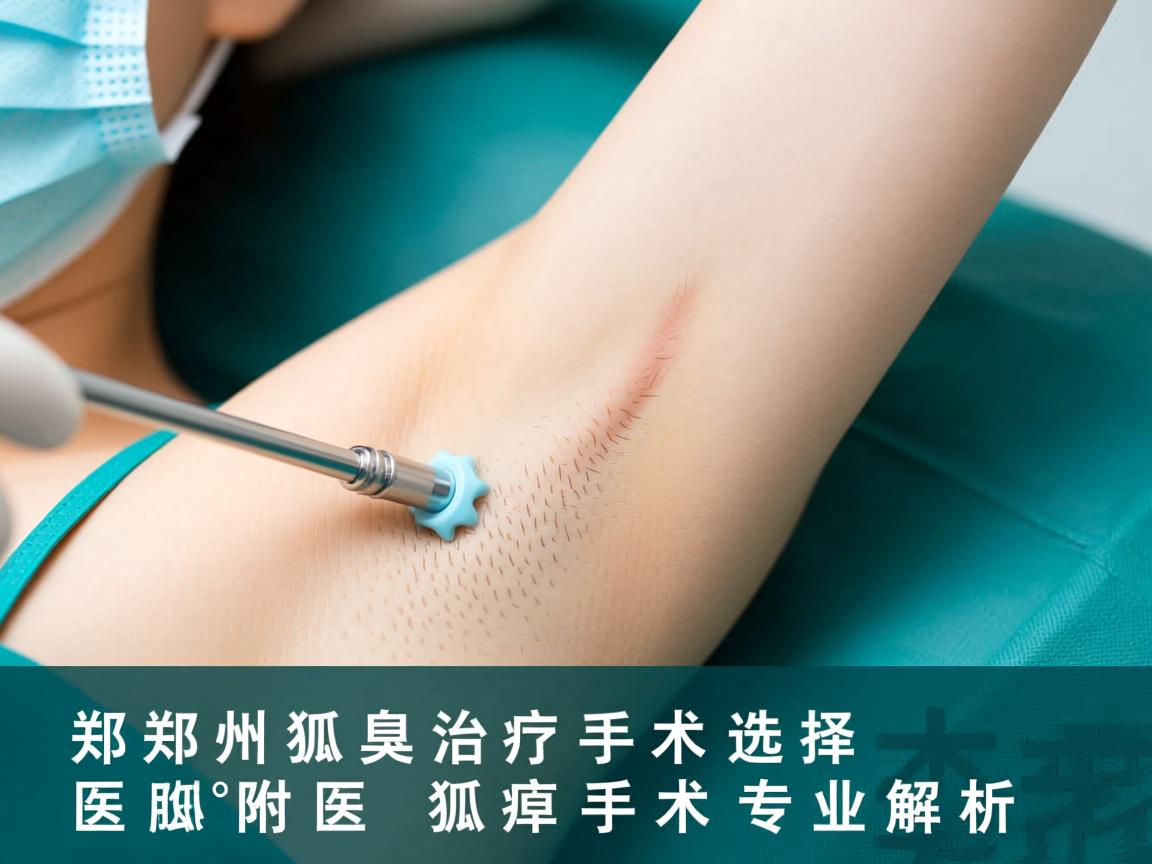 郑州狐臭治疗手术选择，郑州附医腋臭医院的狐臭手术专业解析