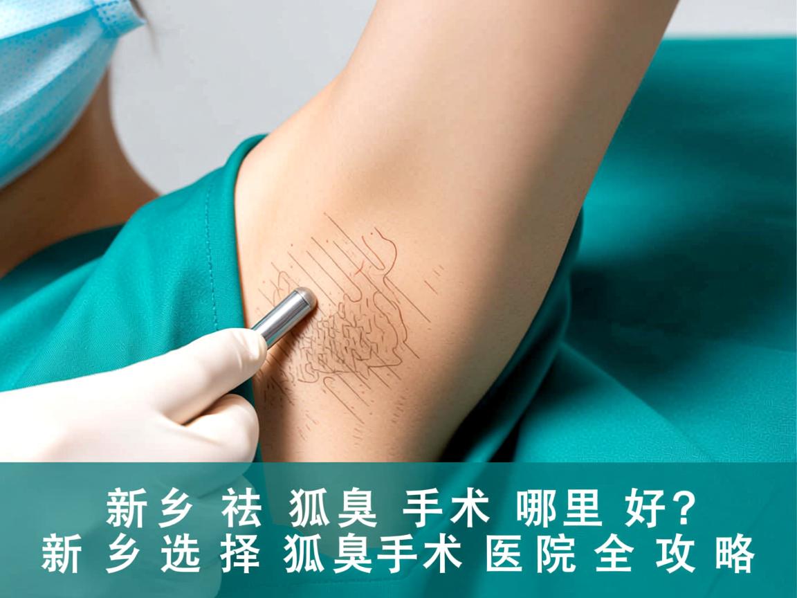 新乡祛狐臭手术哪里好？新乡选择狐臭手术医院全攻略