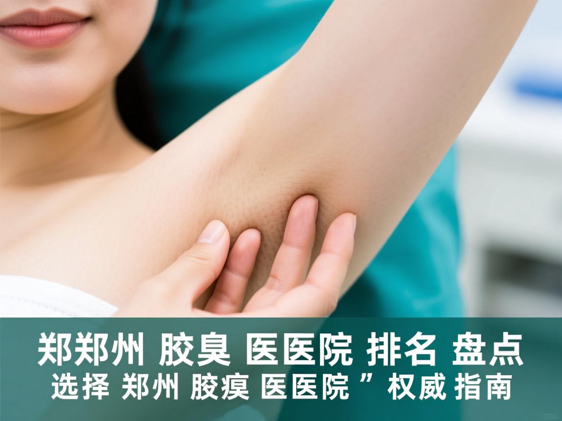郑州腋臭医院排名盘点，选择郑州腋臭医院的权威指南