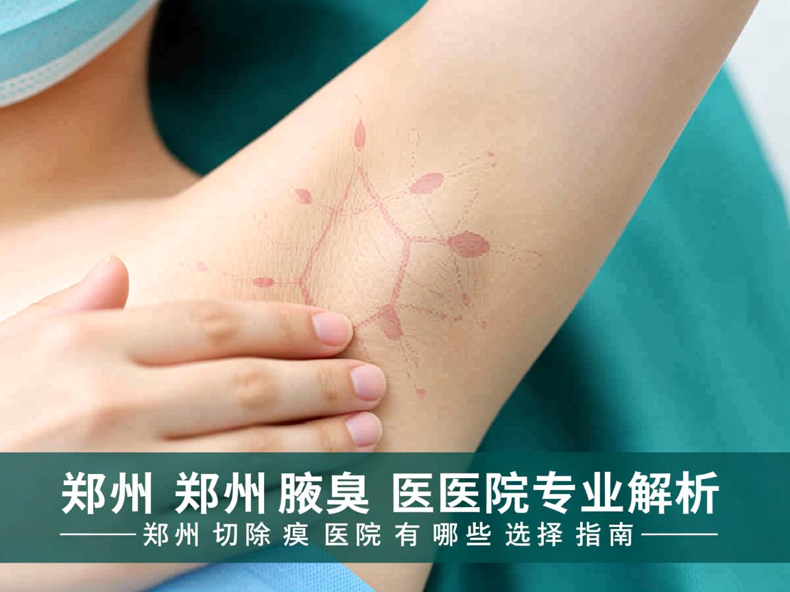 郑州腋臭医院专业解析，郑州切除腋臭医院有哪些选择指南