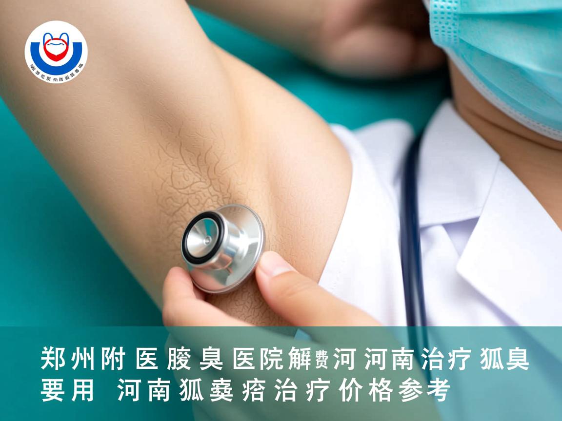 郑州附医腋臭医院解析，河南治疗狐臭费用，河南狐臭治疗价格参考