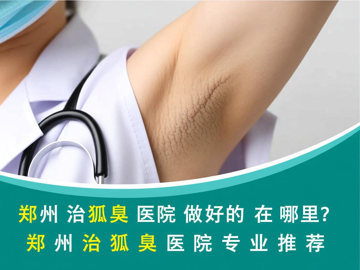 郑州治狐臭医院做好的在哪里？郑州治狐臭医院专业推荐