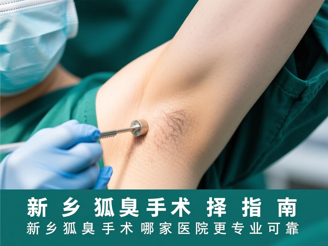 新乡狐臭手术选择指南，新乡狐臭手术哪家医院更专业可靠