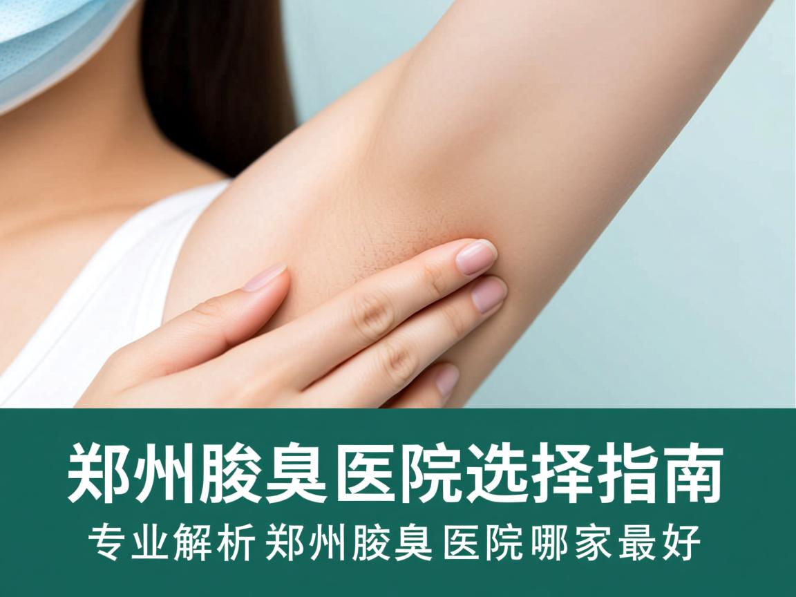 郑州腋臭医院选择指南，专业解析郑州腋臭医院哪家最好