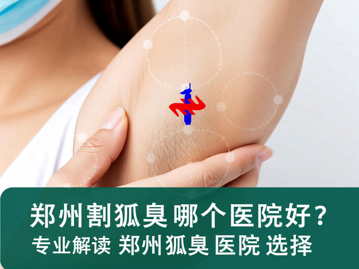 郑州割狐臭哪个医院好？专业解读郑州狐臭医院选择