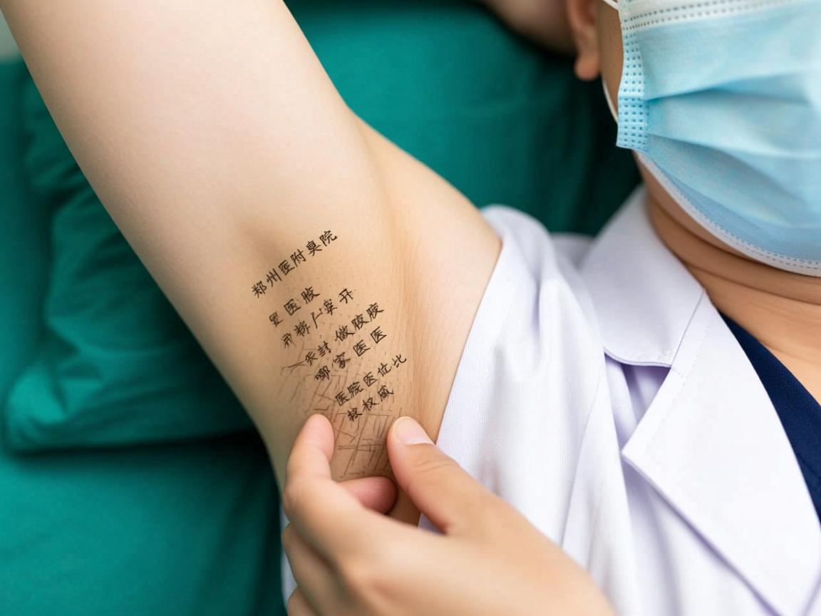 郑州附医腋臭医院解析，开封做腋臭哪家医院哪位医生比较权威