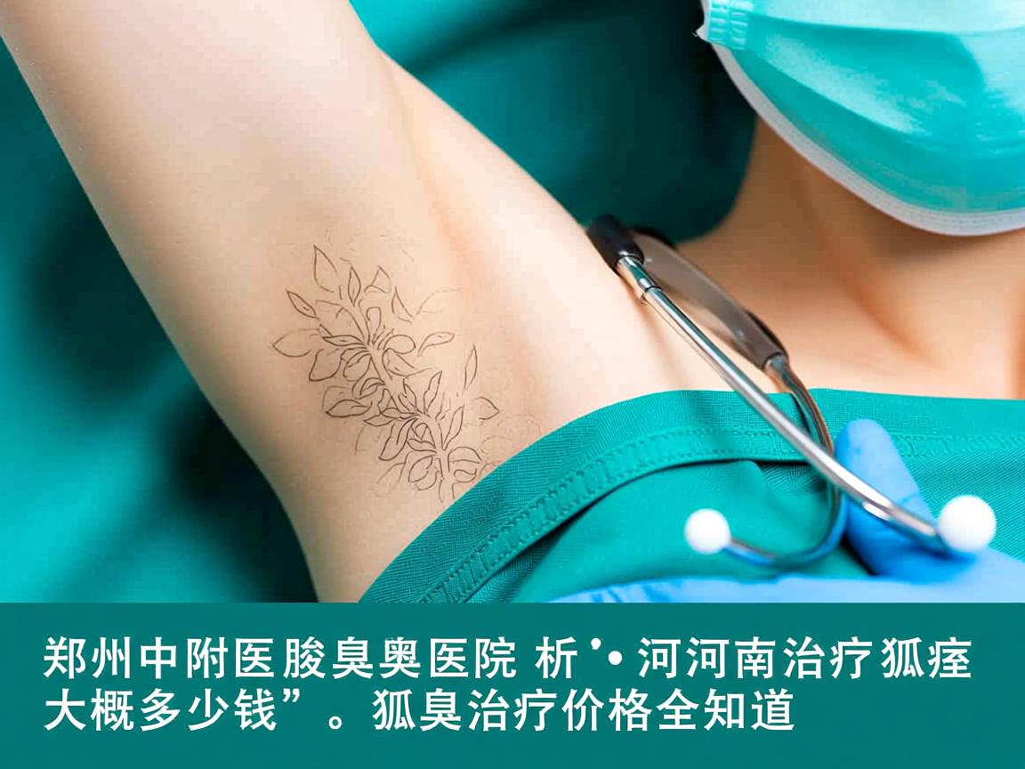 郑州附医腋臭医院解析，河南治疗狐臭大概多少钱，狐臭治疗价格全知道