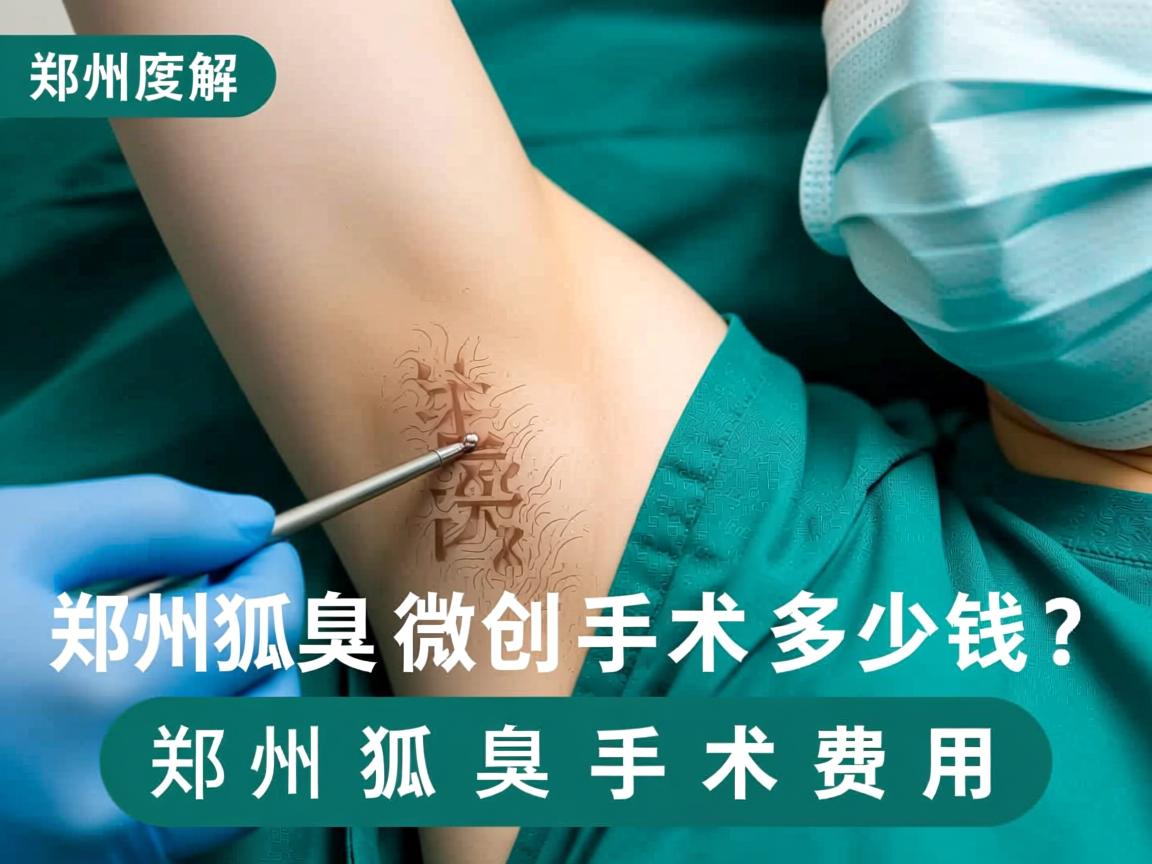 郑州狐臭微创手术多少钱?深度解析郑州狐臭手术费用 郑州狐臭微创手术多少钱?深度解析郑州狐臭手术费用