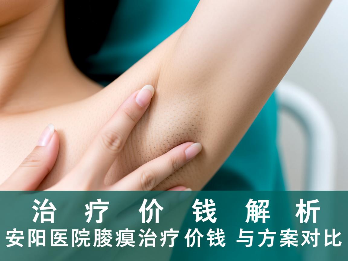 腋臭治疗价钱解析，安阳医院腋臭治疗价钱与方案对比