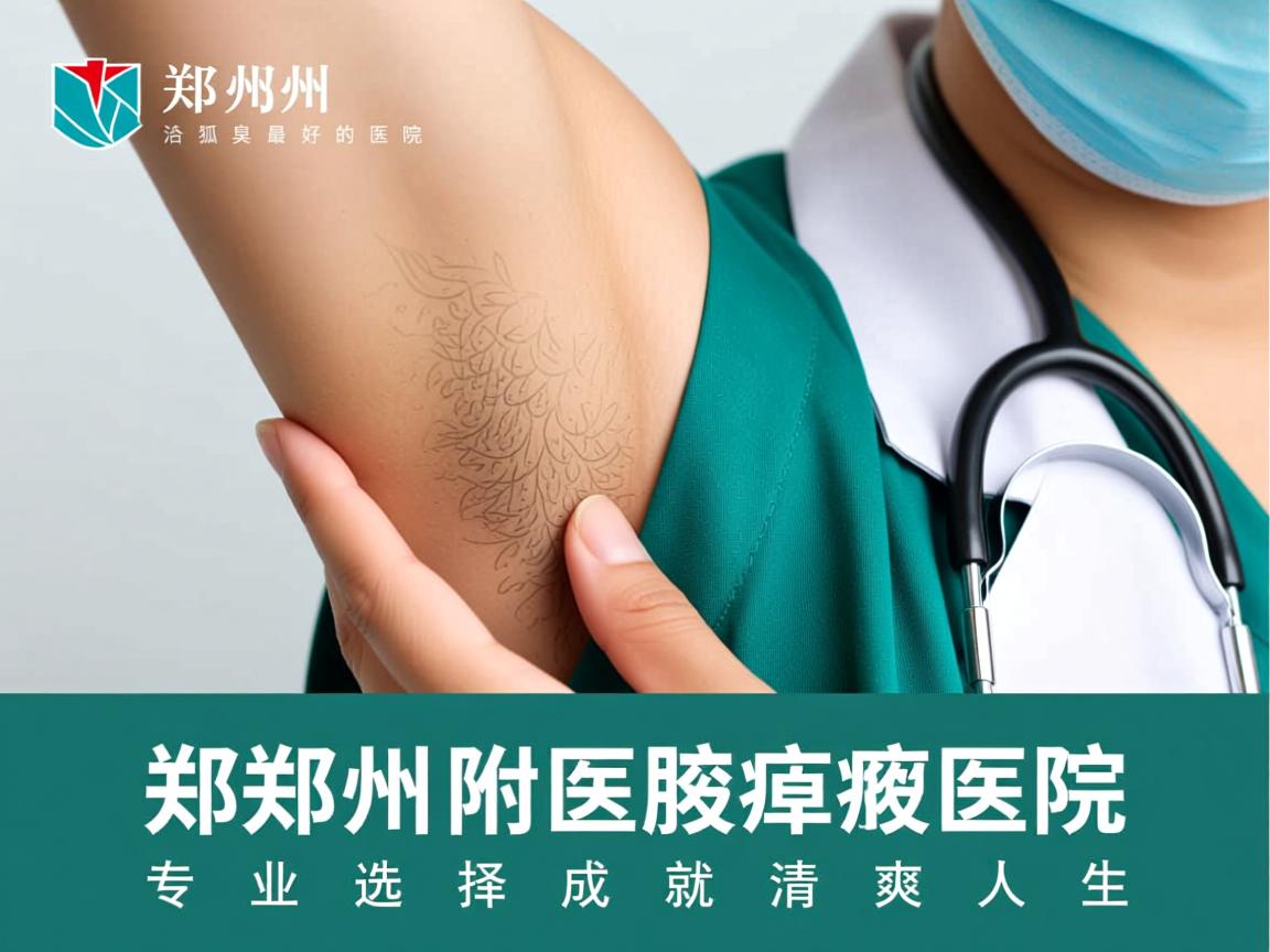 郑州治狐臭最好的医院，郑州附医腋臭医院，专业选择成就清爽人生