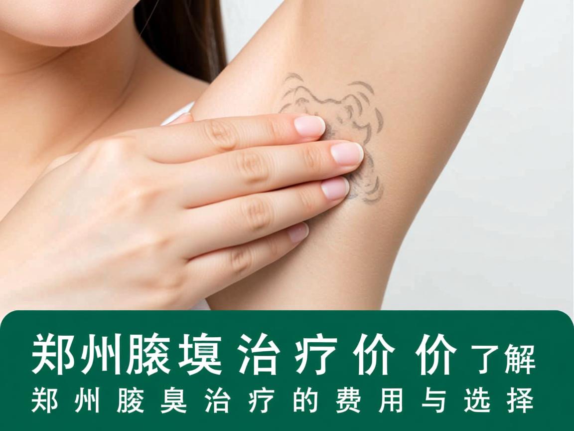 郑州腋臭治疗价格解析，了解郑州腋臭治疗的费用与选择