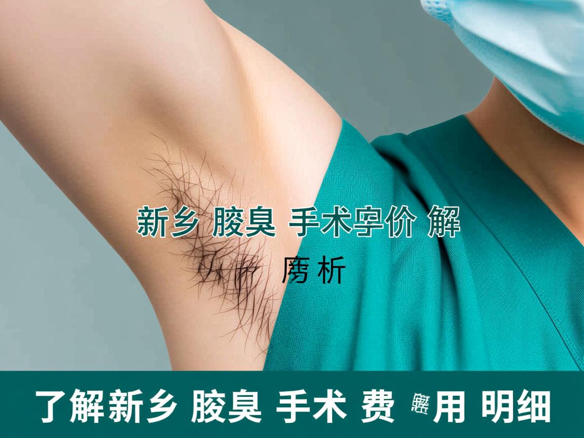 新乡腋臭手术价格解析,了解新乡腋臭手术费用明细 新乡腋臭手术价格解析,了解新乡腋臭手术费用明细