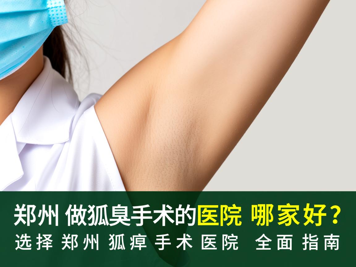 郑州做狐臭手术的医院哪家好?选择郑州狐臭手术医院的全面指南 郑州做狐臭手术的医院哪家好?选择郑州狐臭手术医院的全面指南